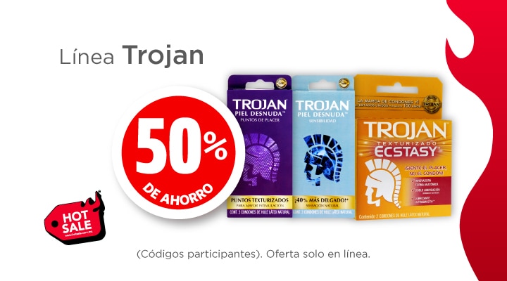 Trojan 50% de ahorro